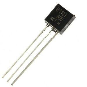 TRIAC 600V 1Amp 3/7mA Capsula TO92 BT131D-600.412