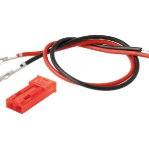 Conector Aereo Micro Hembra BEG 2 pines ROJO (5 Unidades)
