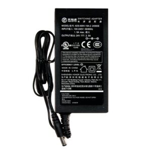 Alimentador Salida Fija 24Vdc 2,5Amp 60W Conector 5,5x2,1mm CCTV DC2425