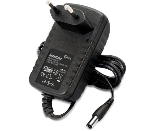 Alimentador Salida Fija 48Vdc 0,5Amp 24W Conector 5,5x2,1mm ALM089