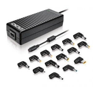 Cargador Portatil Universal 15V-20Vdc 120W con 14 Conectores DCU