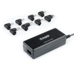 Cargador Portatil Universal Automatico 18,5V-20Vdc + 1 USB 65W con 8 Conectores