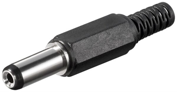 Conector Alimentacion DC 2,1x5,5x14mm Hembra Recto