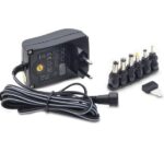 Alimentador Regulable Manual 3V-12Vdc 1500mAh 18W con 6 Conectores  37200045