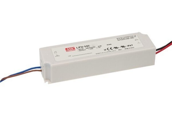 Driver LED 24Vdc 100W 4,2A IP67 MW LPV-100-24