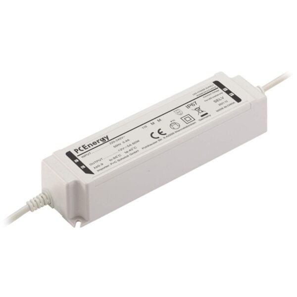 Driver LED 24Vdc 60W 2,5A IP67 PCEnergy