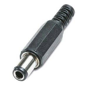 Conector Alimentacion DC 5,5x2,5x9mm Aereo Recto