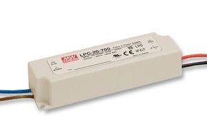 Driver LEDs 9-42Vdc 58W 1400mA IP67 MW LPC-60-1400