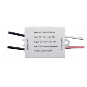 Driver Lineal LED 3-21Vdc 450mA IP65 Alimentación AC/DC