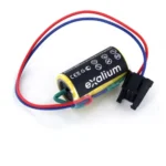 PILA LITIO ER17330V 3,6V/2100mAh Terminales cables conector especial  2/3AA