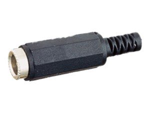 Conector Alimentacion DC Hembra Aereo 5,5X2,5mm
