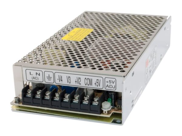 Fuente Alimentacion Conmutada 4 Salidas 124W Rejilla MW RQ-125D