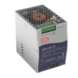 Fuente Alimentación CARIIL DIN 48Vdc 480W 10A MW WDR-480-48