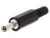 Conector Alimentacion DC Macho Aereo 3,5x1,3x9mm