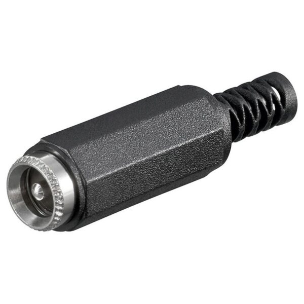 Conector Alimentacion DC Macho Aereo 5,5x2,1mm