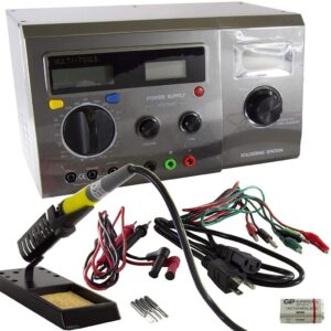 Fuente Alimentacion + Multimetro + Soldador Equipo Completo para Laboratorio