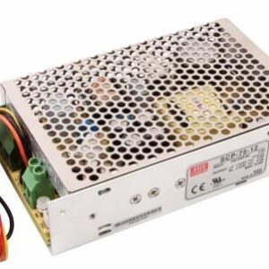 Fuente Alimentacion SAI 12Vdc 75W 5,4A IP20 Rejilla MW SCP-75-12