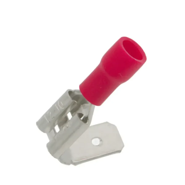 Terminal Faston Macho-Hembra 6.3mm Preaislado ROJO