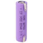 Bateria LITIO ICR14500 3,7V/800mAh Cto. Control Terminales Soldar