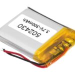 Batería LITIO 3,7V/300mAh Cto.Control 502530PL