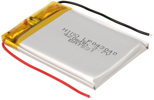Batería LITIO 3,7V/420mAh Cto.Control GSP043040