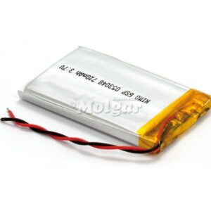Batería LITIO 3,7V/720mAh cto.Control GSP053048