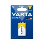 PILA 6LR61 Alcalina 9V VARTA ENERGY (Caja 10 Unidades)