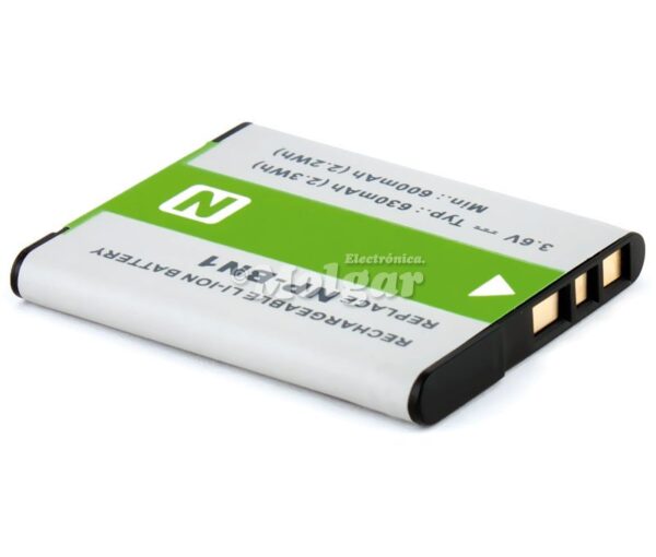 Batería LITIO 3,7V/600mAh Camara Sony NP-BN1