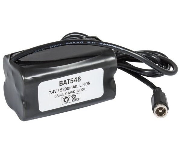 Batería LITIO 7,4V/5200mAh Cto. Control 4x18650 para Bicicleta