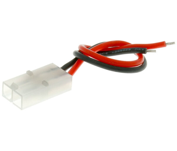 Conector Areo Tamiya Macho 2 pines con cables