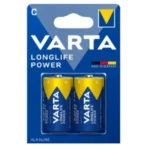 PILA C/LR14 Alcalina 1,5V VARTA HIGH ENERGY (Blister 2 Unidades)
