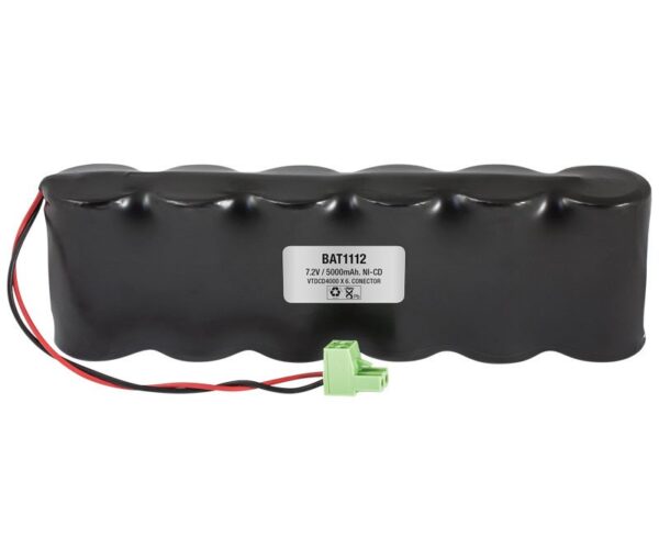Batería NI-CD 7,2V/4000mAh VTDC4000x6 Terminales Cable conector