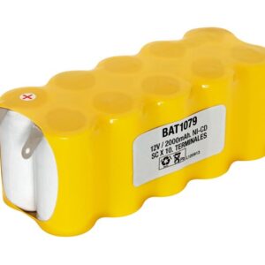Batería NI-CD SCx10 12V/1900mAh Flasco Terminales Soldar