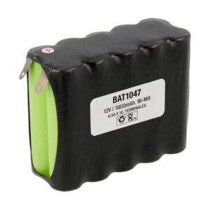 Batería NI-MH 4/3Ax10 12V/3800mAh Terminales Soldar