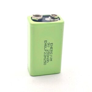 Batería NI-MH 6F22 9V/250mAh Energivm