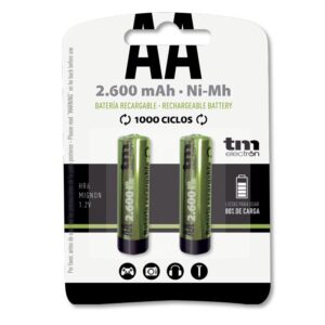Batería NI-MH AA/R6 1,2V/2600mAh TM (Blister 2 Unidades)
