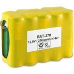 Batería NI-MH AA/R6x10 12V/2700mAh Terminales Soldar