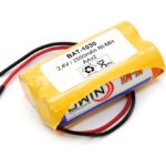Batería NI-MH AA/R6x2 2,4V/2500mAh Terminales Cables