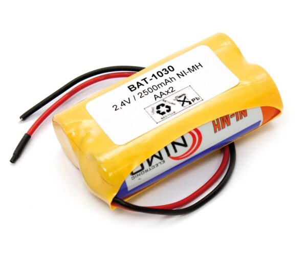 Batería NI-MH AA/R6x2 2,4V/2500mAh Terminales Cables