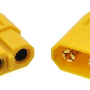 Conector Hembra/Macho Alimentacion 65Amp 2 pin Amarillo  XT60