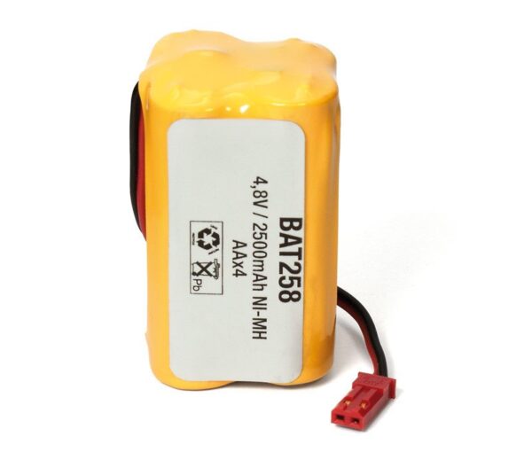 Batería NI-MH AA/R6x4 4,8V/2500mAh Terminales Cables