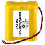 Batería NI-MH AA/R6x6 7,2V/2500mAh Terminales Cables cables