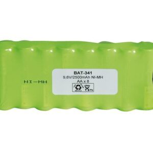 Batería NI-MH AA/R6x8 9,6V/2500mAh Terminales cables