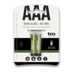 Batería NI-MH AAAR3 1,2V/900mAh TM (Blister 2 Unidades)