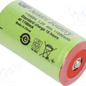 Batería NI-MH D/R20 1,2V/11000mAh Terminales TETÓN