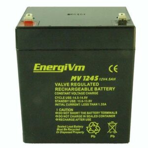 Bateria PLOMO AGM 12V/4,5Ah 90x70x107mm ENERGIVM (10378)