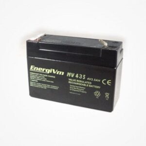 Bateria PLOMO AGM 4V/3,5Ah 91x34x66mm Energivm