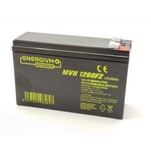 Bateria PLOMO AGM UPS/Sais 12V/6Ah 151x52x93mm Energivm (PBX12-6.5)