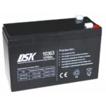 Bateria PLOMO AGM UPS/Sais 12V/9Ah 151x65x94mm F1 DSK