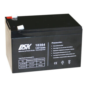 Bateria PLOMO GEL CICLICA 12V/12Ah 151x98x95mm VEHICULOS DSK